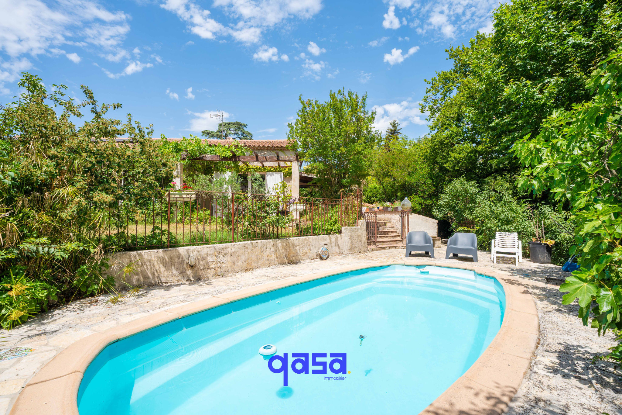 Villa plain-pied T5 sur une parcelle de 1000m2 / Les Camoins
